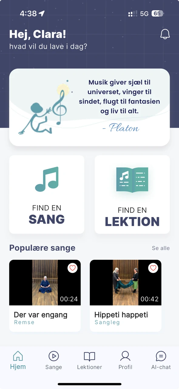 Musik med de små Slider 3